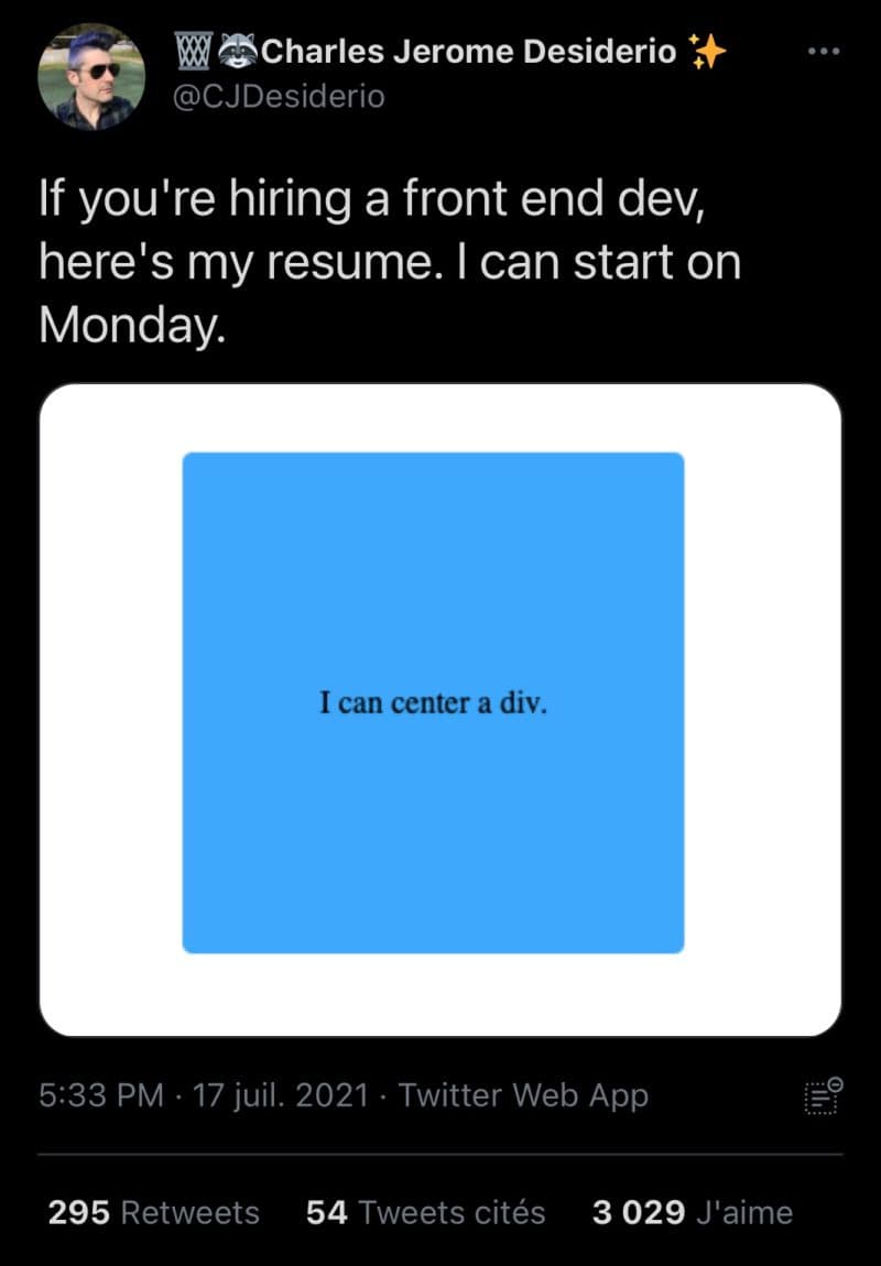 Hire me!
