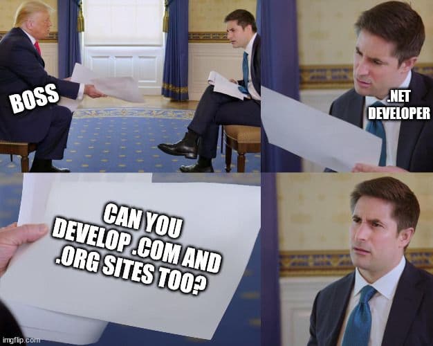 When your boss has no clue what you do.