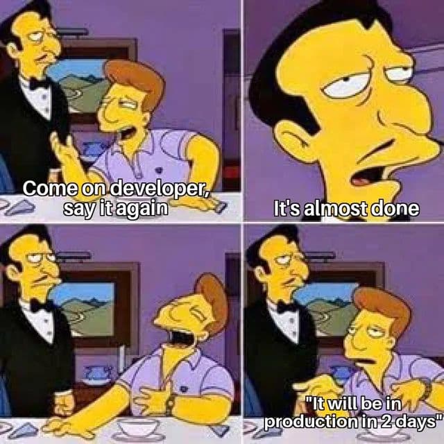 After every scrum meeting